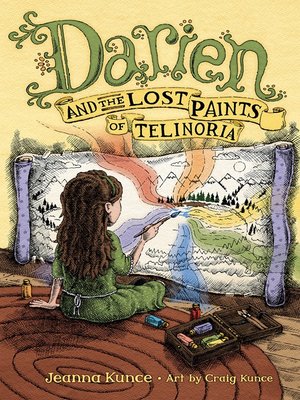 cover image of Darien and the Lost Paints of Telinoria